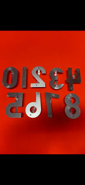 NUMBER PAINT STENCILS 5 INCH
